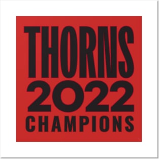 Thorns Champions Posters and Art